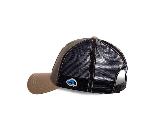 Kšiltovka Capslab Donald 1 Trucker Green / Sand - DON1