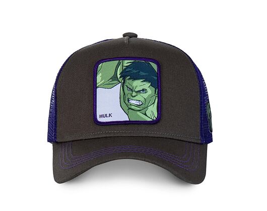 Dětská Kšiltovka Capslab Hulk 1 Trucker Purple / Green