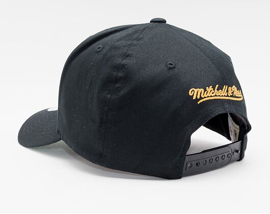 Kšiltovka Mitchell & Ness Los Angeles Lakers 537 Team Logo High Crown Black