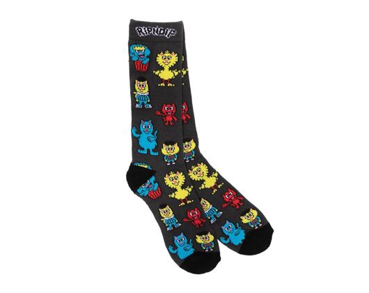 Ponožky RIP N DIP Nerm Street Socks RND4768 Black