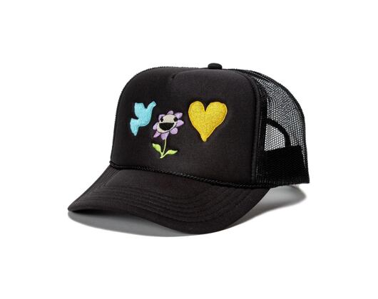 Kšiltovka Pink Dolphin BE KIND HAT OH2206BKBL BLACK