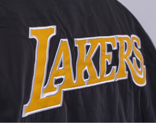 Bunda New Era Team Logo Jacket Los Angeles Lakers Black