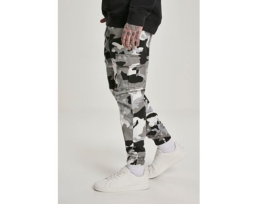 Kalhoty Urban Classic TB3137 Camo Cargo Jogging Pants 2.0 Snow Camo