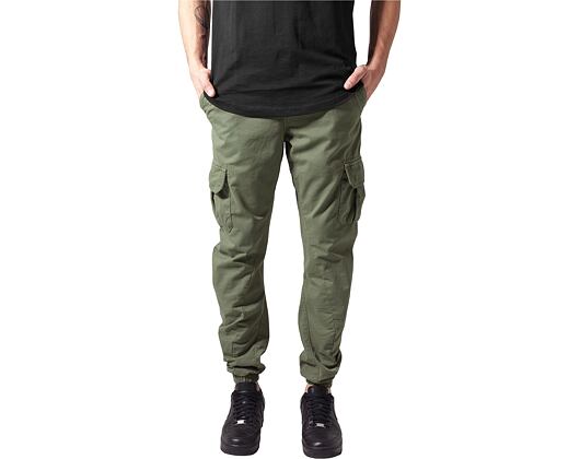 Kalhoty Urban Classic TB1268 Cargo Jogging Pants Olive