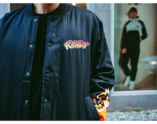 Bunda RIP N DIP Nerm Fighter Jacket RND4704 Black