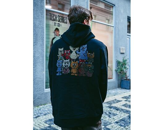 Mikina RIP N DIP Nerm Street Hoodie RND4718 Black