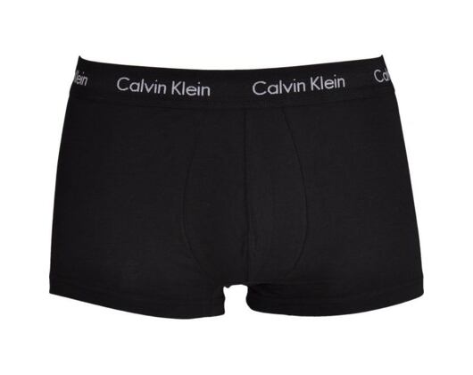 Boxerky Calvin Klein 3Pack Low Rise Trunks Black
