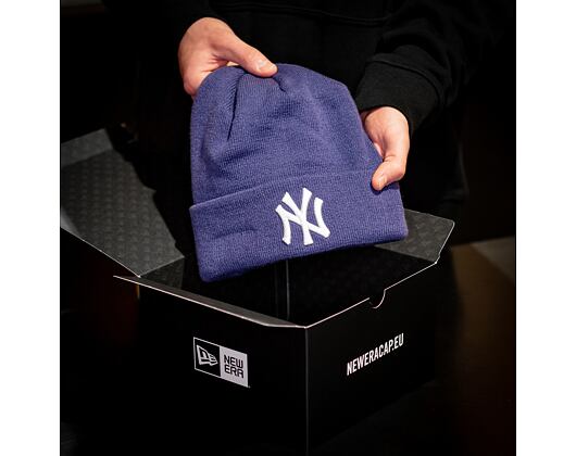 Dámský kulich New Era League Essential Knit Los Angeles Dodgers Graphite