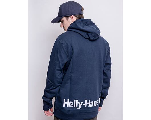Mikina Helly Hansen YU20 Logo Hoodie Navy