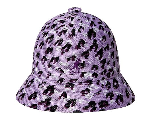 Klobouk Kangol Carnival Casual Lavender Leopard K3411-LL537