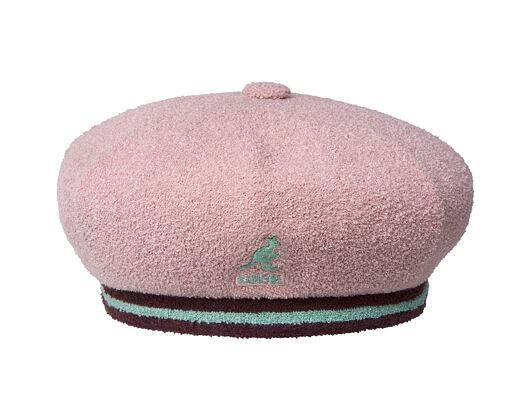 Baret Kangol 2-Tone Bermuda Jax Beret Dusty Rose K3408-DR667