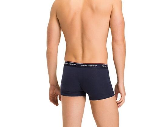 Boxerky Tommy Hilfiger Trunk 3 Pack Premium Essentials Peacoat Navy