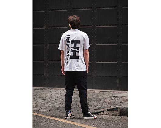 Triko Helly Hansen YU20 Logo T-Shirt White