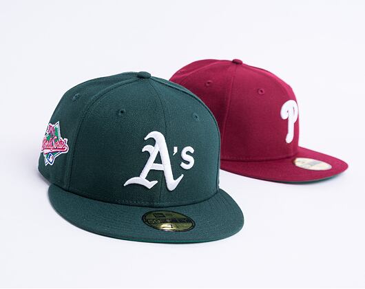 Kšiltovka New Era 59FIFTY MLB World Series Side Patch Oakland Athletics Fitted Team Color
