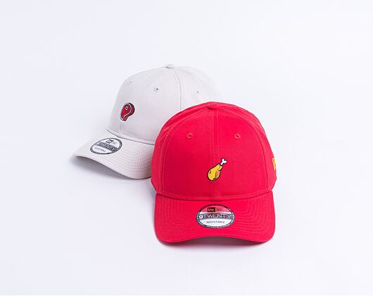 Kšiltovka New Era 9TWENTY Food Fried Chicken Icon Dadcap Red