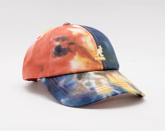 Kšiltovka Kangol K4360 Tie Dye Baseball Golden Palm