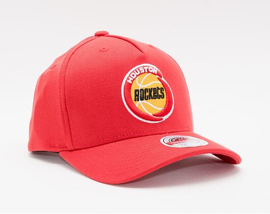 Kšiltovka Mitchell & Ness Houston Rockets Solid Redline Dropback Red