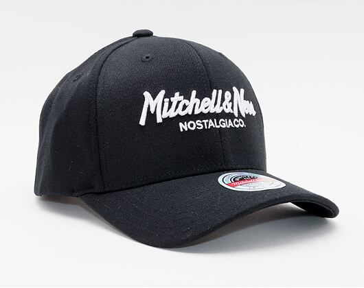 Kšiltovka Mitchell & Ness - Branded Pinscript Classic Red - Black / White