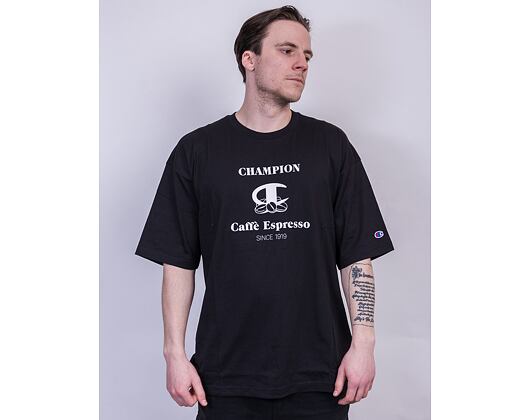 Triko Champion T T-Shirt Espresso 216429 NBK Black