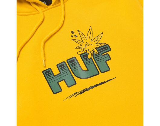 Mikina HUF 4/20 Too High P/O Hoodie Golden