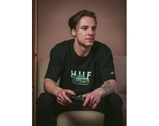 Triko HUF Street Fighter Bonus Stage T-Shirt Black