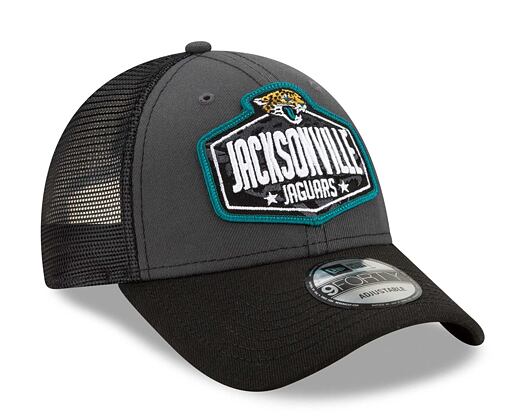 Kšiltovka New Era 9FORTY NFL 21 Draft Jacksonville Jaguars Snapback Heather Grey / Team