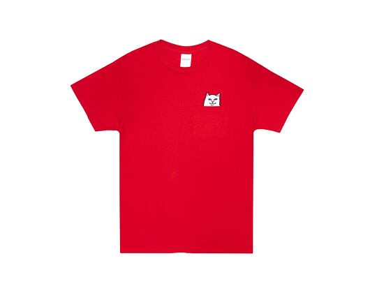 Triko RIP N DIP Lord Nermal Pocket Tee RND4984 Red