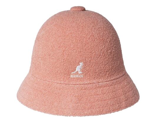 Klobouk Kangol 0397BC Bermuda Casual Peach Pink