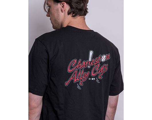 Triko New Era Minor League Graphic Charleston Alley Cats Black