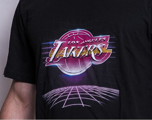 Triko New Era NBA Futuristic Graphic Los Angeles Lakers Black