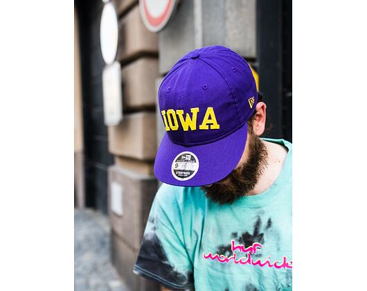 Kšiltovka New Era Retro Crown 9FIFTY Team Heritage Iowa Oaks Purple / Yellow