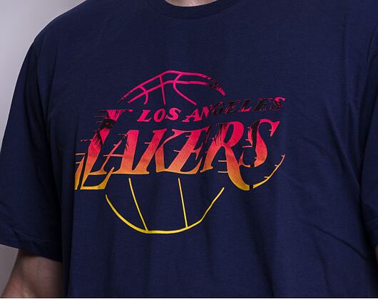 Triko New Era Summer City Infill Tee Los Angeles Lakers Light Navy