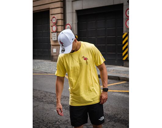 Triko New Era Minor League Graphic Miami Beach Flamingos Yellow