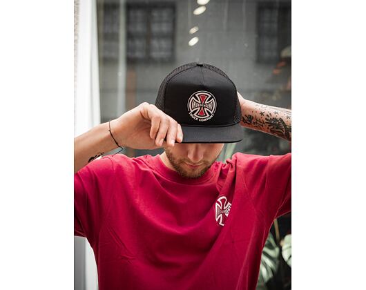 Kšiltovka Independent Truck Co. Mesh Back Black/Black