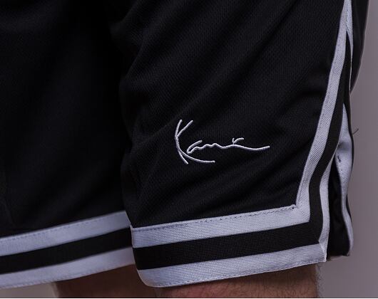 Kraťasy Karl Kani Signature Mesh Shorts black/white