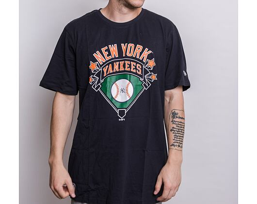 Triko New Era MLB Graphic Tee New York Yankees Navy