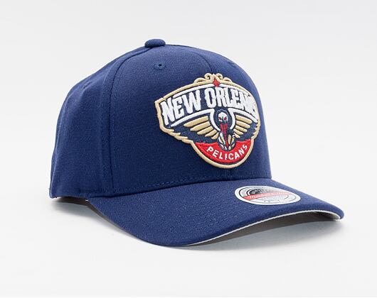Kšiltovka Mitchell & Ness Team Ground Redline New Orleans Pelicans Navy Snapback
