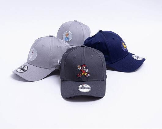 Dětská kšiltovka New Era 9FORTY Kids Character Sports Mickey Mouse Strapback Graphite