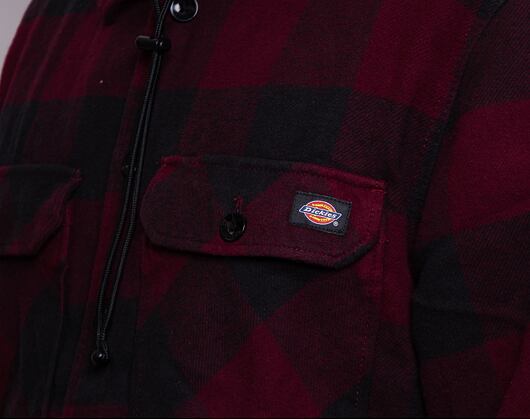 Košile Dickies New Sacramento Shirt Maroon