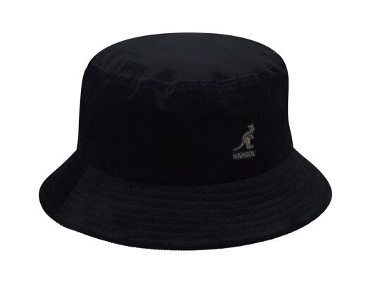 Klobouk Kangol Cord Bucket K4228HT-BK001 Black