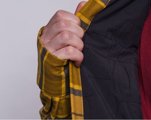 Košilobunda Helly Hansen Lifaloft Insulated Shacket Arrowwood Plaid