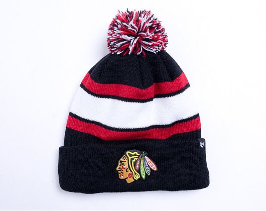 Kulich '47 Brand NHL Chicago Blackhawks Wayland Cuff Knit Black
