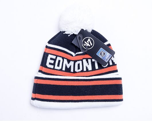 Kulich '47 Brand NHL Edmonton Oilers Rockhill Cuff Knit Navy