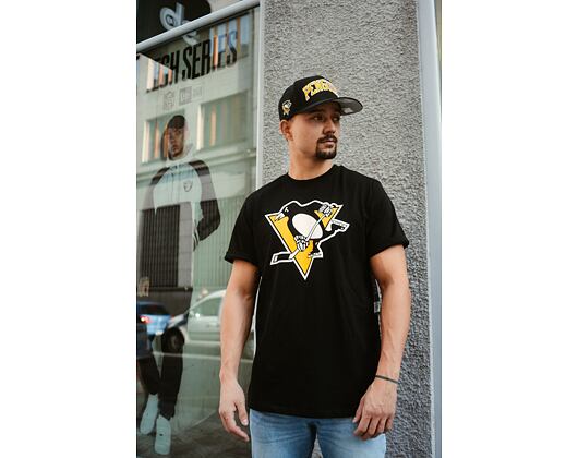 Triko '47 Brand NHL Pittsburgh Penguins Imprint ’47 Echo Tee Jet Black