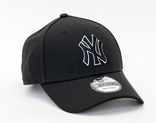 Kšiltovka New Era 9FORTY MLB Pop Outline New York Yankees - Black