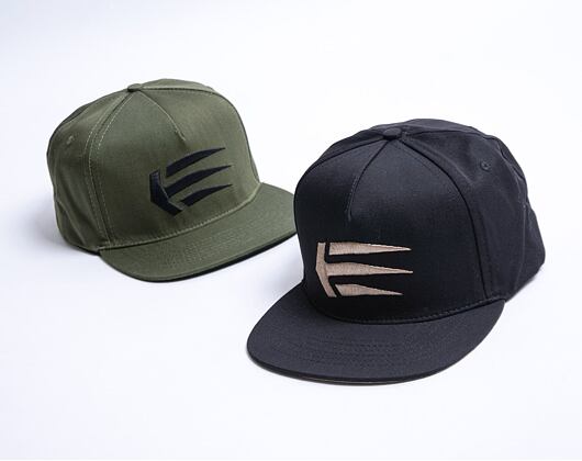 Kšiltovka ETNIES Joslin Snapback Black / Tan
