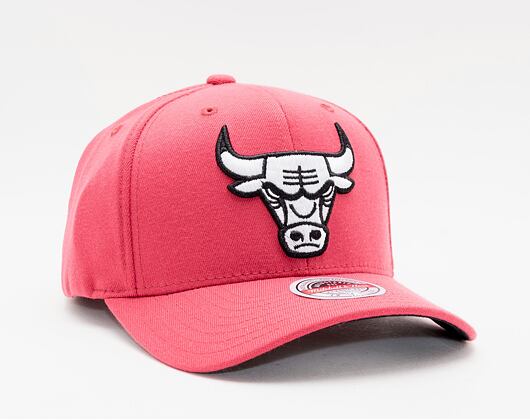 Kšiltovka Mitchell & Ness Chicago Bulls Red And Black Redline Stretch Snapback Red