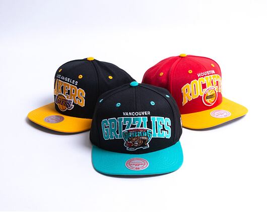 Kšiltovka Mitchell & Ness INTL226 Vancouver Grizzlies HWC Team Arch Snapback