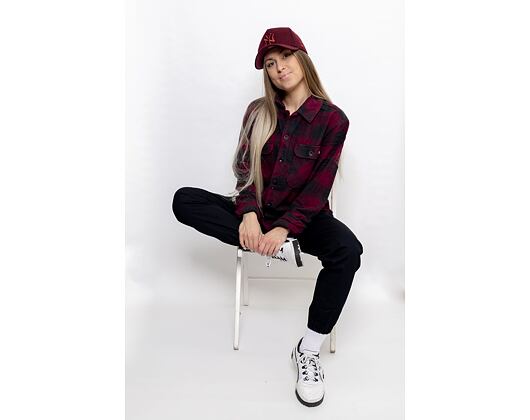 Košile Dickies New Sacramento Shirt Maroon