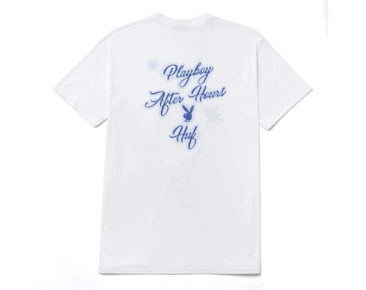Triko HUF Playboy Gold Cap T-Shirt White